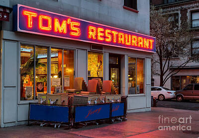 Recently Sold - Food And Beverage Royalty Free Images - Toms Restaurant Royalty-Free Image by Jerry Fornarotto