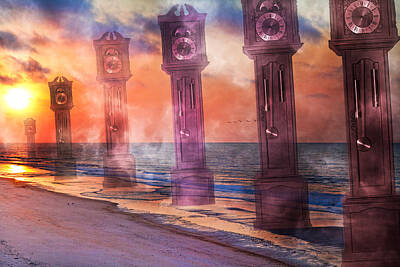 Beach Digital Art - Topsail Island A Matter of Time by Betsy Knapp