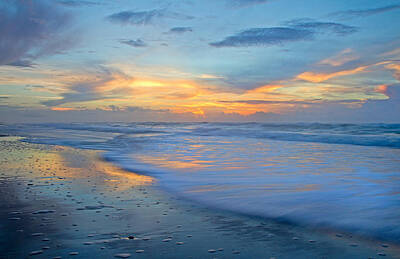 Sean Rights Managed Images - Topsail Island Sunrise Royalty-Free Image by Betsy Knapp