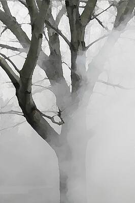 Maps Maps And More Maps - Tree Obscure 2 by Victoria Fischer
