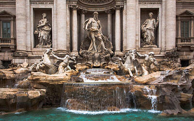 Frog Photography - Trevi Fountain by John Wadleigh
