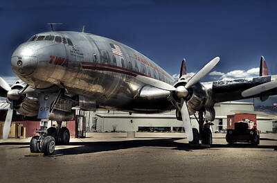 Steampunk Photos - TWA From the Past by Ken Smith