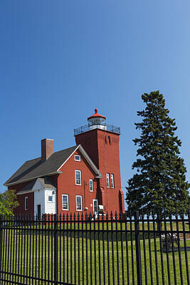 Legendary And Mythic Creatures Rights Managed Images - Two Harbors MN Lighthouse 24 Royalty-Free Image by John Brueske