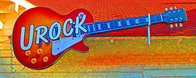 Musicians Rights Managed Images - U Rock Royalty-Free Image by Barbara McDevitt