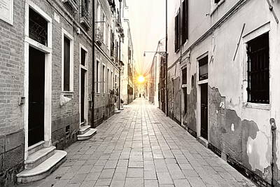 Surrealism Photo Royalty Free Images - Venetian Supernova Royalty-Free Image by Valentino Visentini