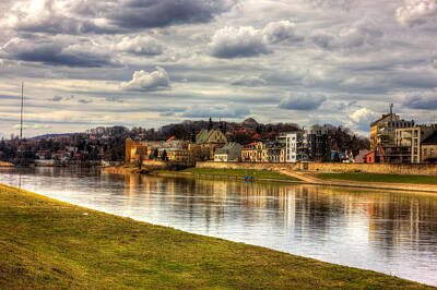 Religious Paintings - Vistula River in Cracow by Pati Photography