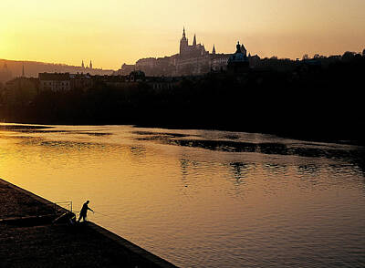 Nba Photos - Vltava River Prague by Buddy Mays