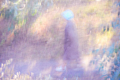 Impressionism Photo Royalty Free Images - Walk Through the Light and Shadows. Impressionism Royalty-Free Image by Jenny Rainbow