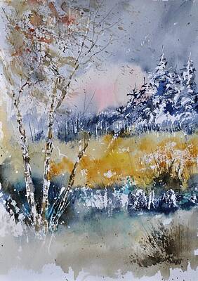 Andy Fisher Test Collection - Watercolor 45319020 by Pol Ledent
