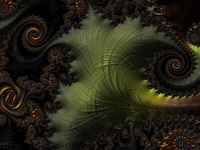 Science Fiction Digital Art - Waves of Resonance by Owlspook Dreaming