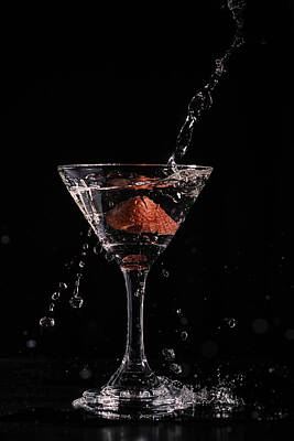 Martini Royalty-Free and Rights-Managed Images - Wet Martini  by Billy Bateman