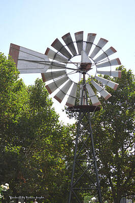 Politicians Digital Art - Windmill by Barbara Snyder