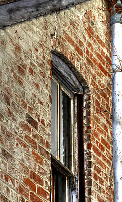 Jerry Sodorff Royalty-Free and Rights-Managed Images - Window Pole 13153 by Jerry Sodorff