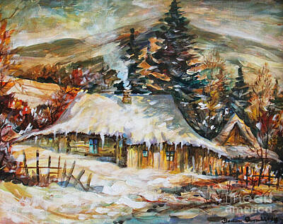 Monochrome Landscapes - Winter Magic by Dariusz Orszulik