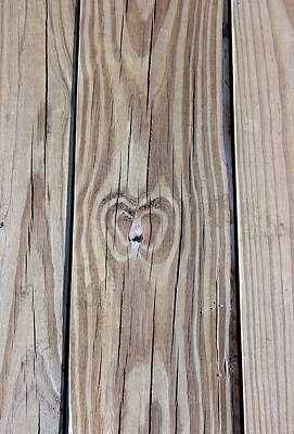 Traditional Bells - Wooden Planks Abstract by Donna Haggerty