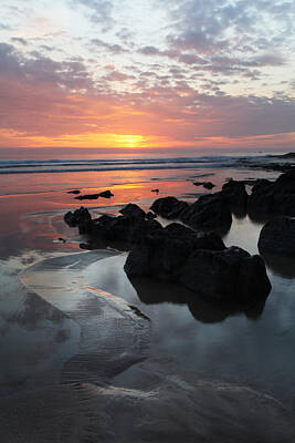 Bath Time - Woolacombe   Sunset by Ollie Taylor