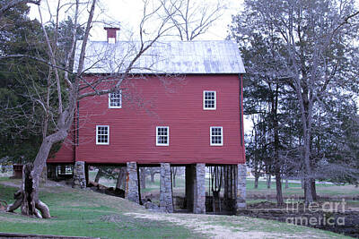 Classic Christmas Movies Royalty Free Images - York Grist Mill Royalty-Free Image by Dwight Cook