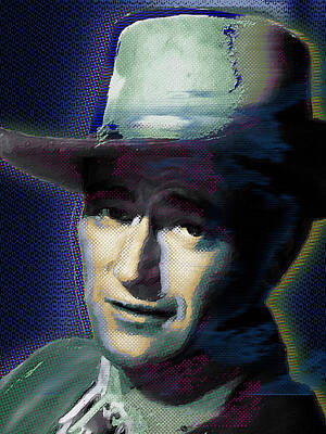 Curated Travel Chargers - Young John Wayne Pop 1 by Tony Rubino