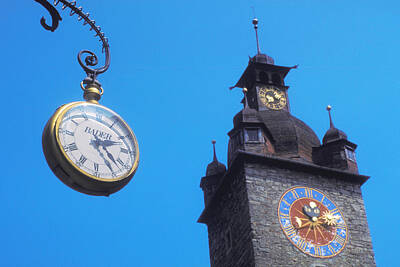 Juan Bosco Forest Animals -  Swiss Clocks by Carl Purcell