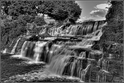 Whats Your Sign - 0007 Glen Falls Williamsville NY BW by Michael Frank Jr