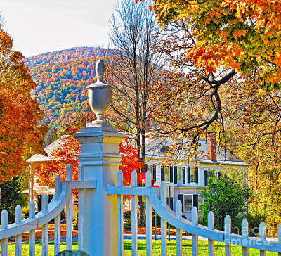 Granger Royalty Free Images - Fall Color in Bennington Vermont Royalty-Free Image by Jack Schultz
