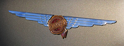 Fairy Tales Adam Ford Royalty Free Images - 1937 Chrysler Airflow Emblem Royalty-Free Image by Gordon Dean II
