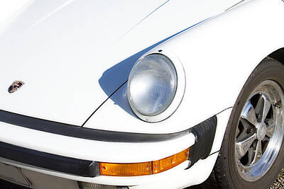 James Bo Insogna Photo Rights Managed Images - 1987 White Porsche 911 Carrera Front Royalty-Free Image by James BO Insogna