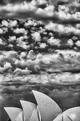 Modern Man Air Travel - Sydney Opera House by Sheila Smart Fine Art Photography