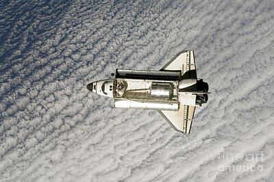 Jimi Hendrix - Space Shuttle Endeavour by Stocktrek Images