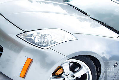 Easter Egg Hunt Royalty Free Images - 350Z Car Front Close-Up  Royalty-Free Image by James BO Insogna