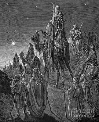The Vintage Tv - The Nativity by Gustave Dore