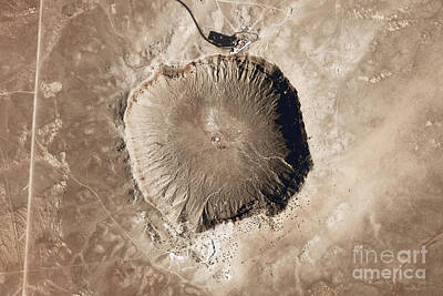 Bonneville Racing - A Meteorite Impact Crater by Stocktrek Images