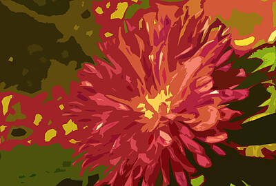 Abstract Flowers Rights Managed Images - Abstract Flower 10 Royalty-Free Image by Sumit Mehndiratta