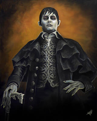 Actors Royalty-Free and Rights-Managed Images - Barnabus Collins - Johnny Depp by Tom Carlton