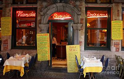 The Best Of Erin Hanson - Brussels - Restaurant Savarin by Carol Groenen