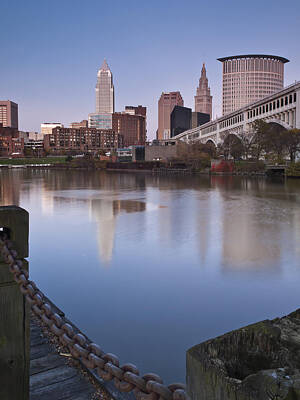 Modern Man Classic London - Cleveland from the River - Portrait by At Lands End Photography