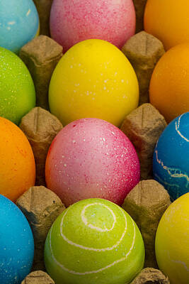 Target Threshold Photography - Easter Eggs Carton 2 A by John Brueske