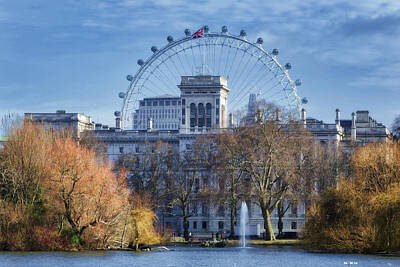 London Skyline Photos - Eyeing the View by Joan Carroll