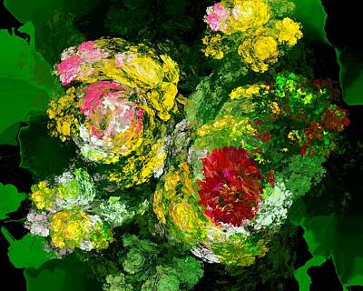 Abstract Graphics Rights Managed Images - Floral Still Life Royalty-Free Image by David Lane