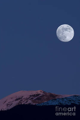 Anne Geddes Large Format Polaroids - Full Moon At Alpenglow by Yuichi Takasaka
