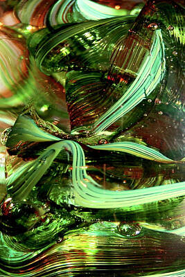Lupen Grainne - Glass Macro III by David Patterson