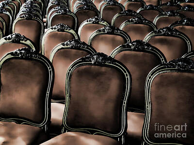 Actors Royalty Free Images - Haunted Theater Royalty-Free Image by Mariola Bitner