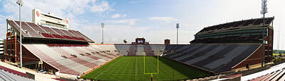 Football Royalty Free Images - Home Of The Sooners Royalty-Free Image by Ricky Barnard