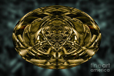 Steampunk Royalty Free Images - Inner World Royalty-Free Image by David Gordon