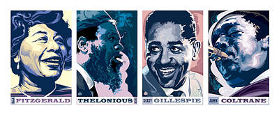 Jazz Royalty Free Images - Jazz Portrait Series Part 1 Royalty-Free Image by Garth Glazier