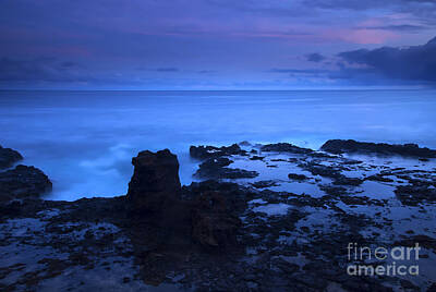 Northern Lights Royalty Free Images - Kauai Twilight Royalty-Free Image by Michael Dawson