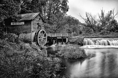 Cj Schmit Rights Managed Images - Mono Mill Royalty-Free Image by CJ Schmit