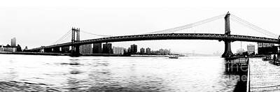 Modern Man Rap Music - NYC - Manhattan Bridge by Hannes Cmarits