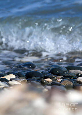Not Your Everyday Rainbow Royalty Free Images - Ocean Stones Royalty-Free Image by Stelios Kleanthous