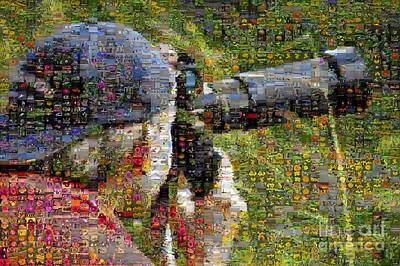 Fairy Tales Adam Ford - Photographer Digital Mosaic by Darleen Stry